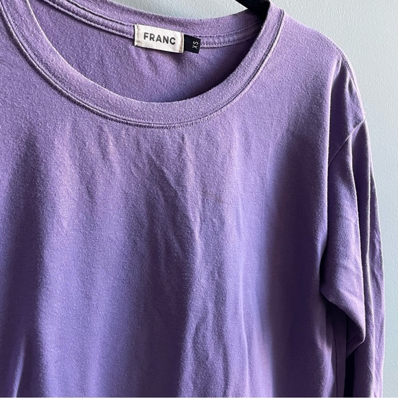 Franc The Box Tee Longsleeve in Lilac XS - Picture 3 of 5